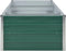 vidaXL - Plantenbak - verhoogd - 240x80x45 - cm - gegalvaniseerd - staal - groen