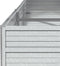 vidaXL - Plantenbak - verhoogd - 240x80x45 - cm - gegalvaniseerd - staal - zilver