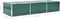 vidaXL - Plantenbak - verhoogd - 240x80x45 - cm - gegalvaniseerd - staal - groen