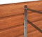 vidaXL - Plantenbak - verhoogd - 240x80x77 - cm - cortenstaal - roestig