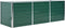 vidaXL - Plantenbak - verhoogd - 240x80x77 - cm - gegalvaniseerd - staal - groen