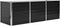 vidaXL - Plantenbak - verhoogd - 240x80x77 - cm - gegalvaniseerd - staal - antraciet