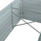 vidaXL - Plantenbak - verhoogd - 240x80x77 - cm - gegalvaniseerd - staal - groen