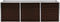 vidaXL - Plantenbak - verhoogd - 240x80x77 - cm - gegalvaniseerd - staal - bruin