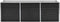 vidaXL - Plantenbak - verhoogd - 240x80x77 - cm - gegalvaniseerd - staal - antraciet