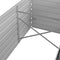 vidaXL - Plantenbak - verhoogd - 240x80x77 - cm - gegalvaniseerd - staal - antraciet