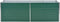 vidaXL - Plantenbak - verhoogd - 240x80x77 - cm - gegalvaniseerd - staal - groen