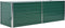 vidaXL - Plantenbak - verhoogd - 240x80x77 - cm - gegalvaniseerd - staal - groen