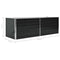 vidaXL - Plantenbak - verhoogd - 240x80x77 - cm - gegalvaniseerd - staal - antraciet