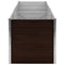 vidaXL - Plantenbak - verhoogd - 240x80x77 - cm - gegalvaniseerd - staal - bruin