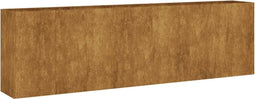 vidaXL - Plantenbak - verhoogd - 280x40x80 - cm - cortenstaal