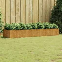 vidaXL - Plantenbak - verhoogd - 280x80x40 - cm - cortenstaal