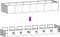 vidaXL - Plantenbak - verhoogd - 280x80x40 - cm - cortenstaal