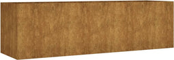 vidaXL - Plantenbak - verhoogd - 280x80x80 - cm - cortenstaal