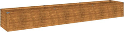 vidaXL - Plantenbak - verhoogd - 291x50x36 - cm - cortenstaal