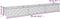vidaXL - Plantenbak - verhoogd - 291x50x36 - cm - cortenstaal