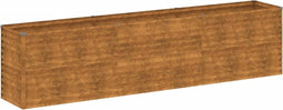 vidaXL - Plantenbak - verhoogd - 291x50x69 - cm - cortenstaal