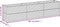 vidaXL - Plantenbak - verhoogd - 291x50x69 - cm - cortenstaal