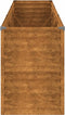 vidaXL - Plantenbak - verhoogd - 291x50x69 - cm - cortenstaal