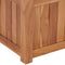 vidaXL - Plantenbak - verhoogd - 30x30x30 - cm - massief - teakhout