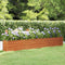 vidaXL - Plantenbak - verhoogd - 320x40x45 - cm - cortenstaal - roestig