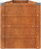 vidaXL - Plantenbak - verhoogd - 320x40x45 - cm - cortenstaal - roestig