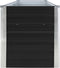 vidaXL - Plantenbak - verhoogd - 320x40x45 - cm - gegalvaniseerd - staal - antraciet