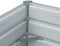 vidaXL - Plantenbak - verhoogd - 320x40x45 - cm - gegalvaniseerd - staal - bruin