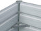 vidaXL - Plantenbak - verhoogd - 320x40x45 - cm - gegalvaniseerd - staal - groen