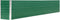 vidaXL - Plantenbak - verhoogd - 320x40x45 - cm - gegalvaniseerd - staal - groen