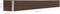vidaXL - Plantenbak - verhoogd - 320x40x45 - cm - gegalvaniseerd - staal - bruin