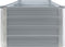 vidaXL - Plantenbak - verhoogd - 320x40x45 - cm - gegalvaniseerd - staal - grijs