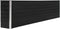 vidaXL - Plantenbak - verhoogd - 320x40x77 - cm - gegalvaniseerd - staal - antraciet