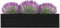vidaXL - Plantenbak - verhoogd - 320x40x77 - cm - gegalvaniseerd - staal - antraciet