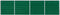 vidaXL - Plantenbak - verhoogd - 320x40x77 - cm - gegalvaniseerd - staal - groen