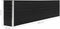 vidaXL - Plantenbak - verhoogd - 320x40x77 - cm - gegalvaniseerd - staal - antraciet