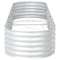 vidaXL - Plantenbak - verhoogd - 320x80x44 - cm - gegalvaniseerd - staal - zilver