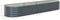 vidaXL - Plantenbak - verhoogd - 320x80x44 - cm - gegalvaniseerd - staal - grijs