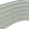 vidaXL - Plantenbak - verhoogd - 320x80x44 - cm - gegalvaniseerd - staal - grijs