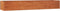 vidaXL - Plantenbak - verhoogd - 320x80x45 - cm - cortenstaal - roestig