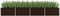 vidaXL - Plantenbak - verhoogd - 320x80x45 - cm - gegalvaniseerd - staal - bruin