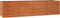 vidaXL - Plantenbak - verhoogd - 320x80x77 - cm - cortenstaal - roestig