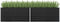 vidaXL - Plantenbak - verhoogd - 320x80x77 - cm - gegalvaniseerd - staal - antraciet