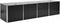 vidaXL - Plantenbak - verhoogd - 320x80x77 - cm - gegalvaniseerd - staal - antraciet
