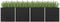 vidaXL - Plantenbak - verhoogd - 320x80x77 - cm - gegalvaniseerd - staal - antraciet