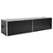 vidaXL - Plantenbak - verhoogd - 320x80x77 - cm - gegalvaniseerd - staal - antraciet
