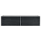 vidaXL - Plantenbak - verhoogd - 320x80x77 - cm - gegalvaniseerd - staal - antraciet