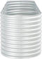 vidaXL - Plantenbak - verhoogd - 320x80x81 - cm - gegalvaniseerd - staal - zilver