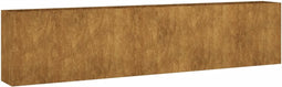 vidaXL - Plantenbak - verhoogd - 360x40x80 - cm - cortenstaal