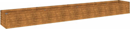 vidaXL - Plantenbak - verhoogd - 386x50x36 - cm - cortenstaal